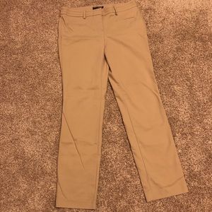 Dalia Collection Modern Fit khaki beige pants